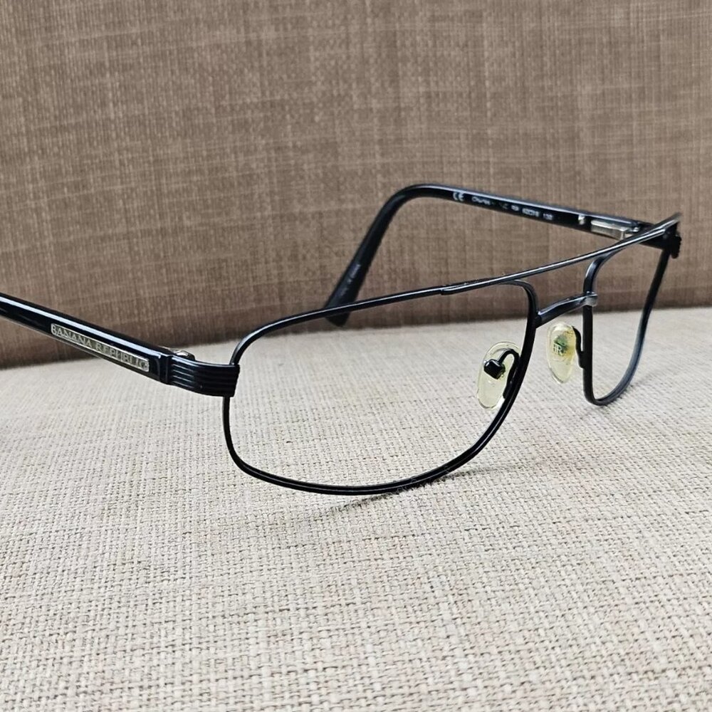 Banana Republic Men Eyeglasses Frame Black CHARLES 62[]18 130 Glasses
